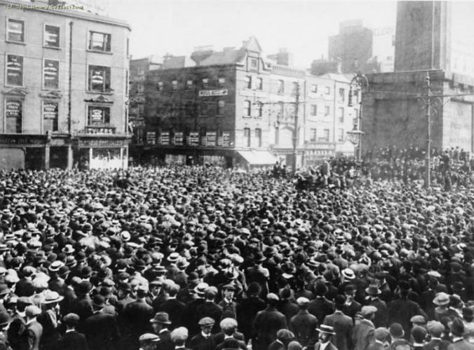 The Dublin strike, 1913